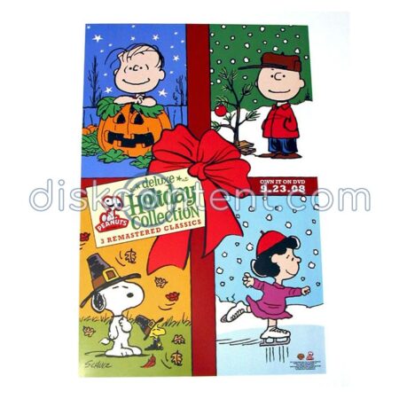 Peanuts Holiday Collection Promo Poster