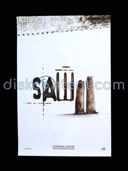 Saw II Movie Teaser Poster