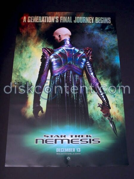 Star Trek: Nemesis Movie Teaser Poster