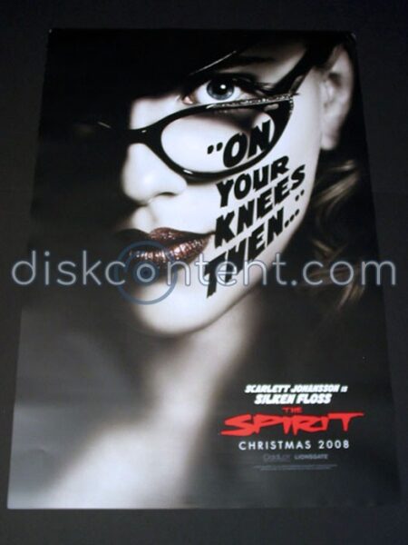 The Spirit Movie Character Poster Set - Scarlett Johansson / Silken Floss