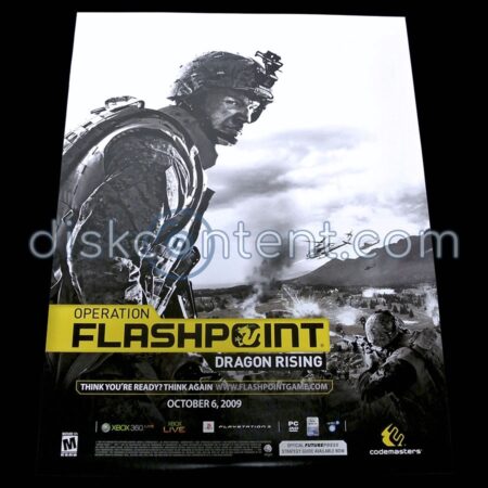 Operation Flashpoint: Dragon Rising Promo Poster - front side