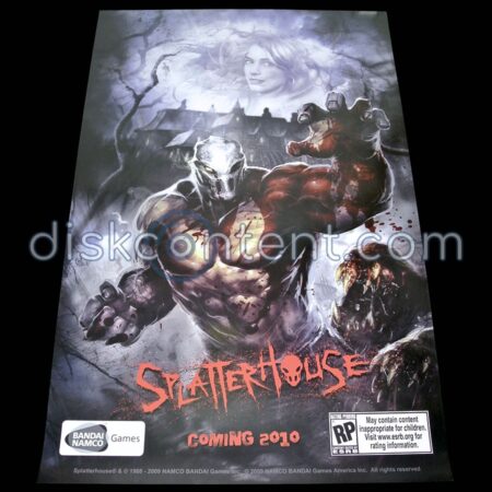 Splatterhouse Video Game Promo Poster