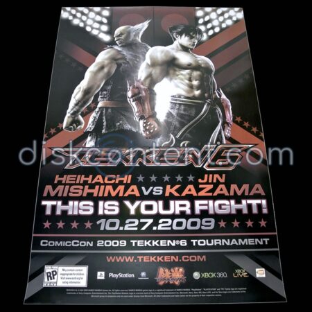 Tekken 6 Comic-Con 2009 Tournament Poster