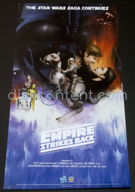 Star Wars The Empire Strikes Back Hasbro Poster - front
